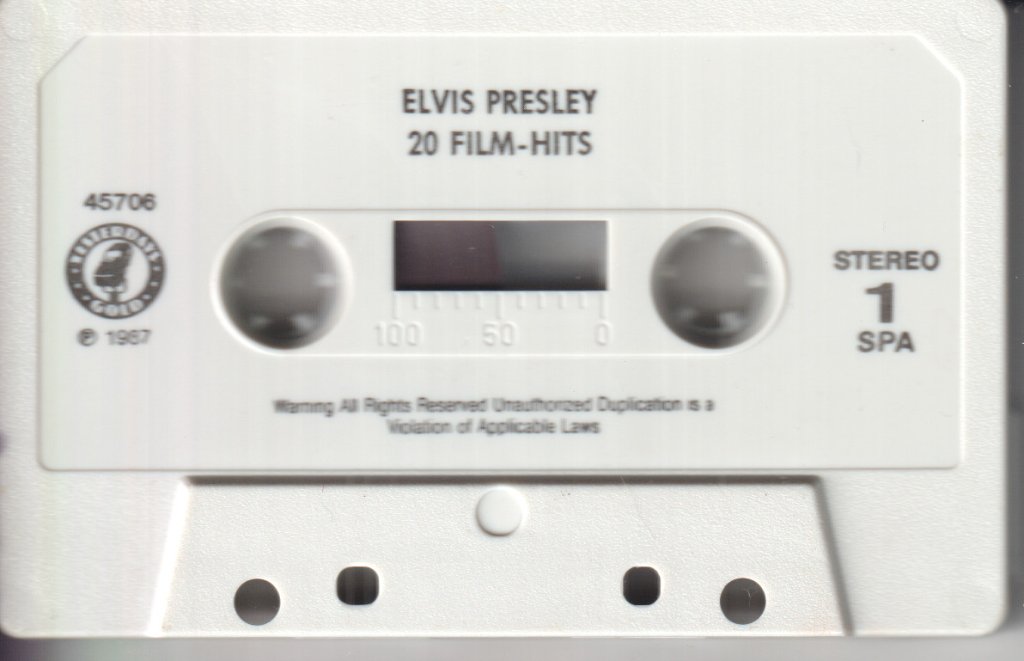 Elvis Presley - 20 Film-Hits - Cassette