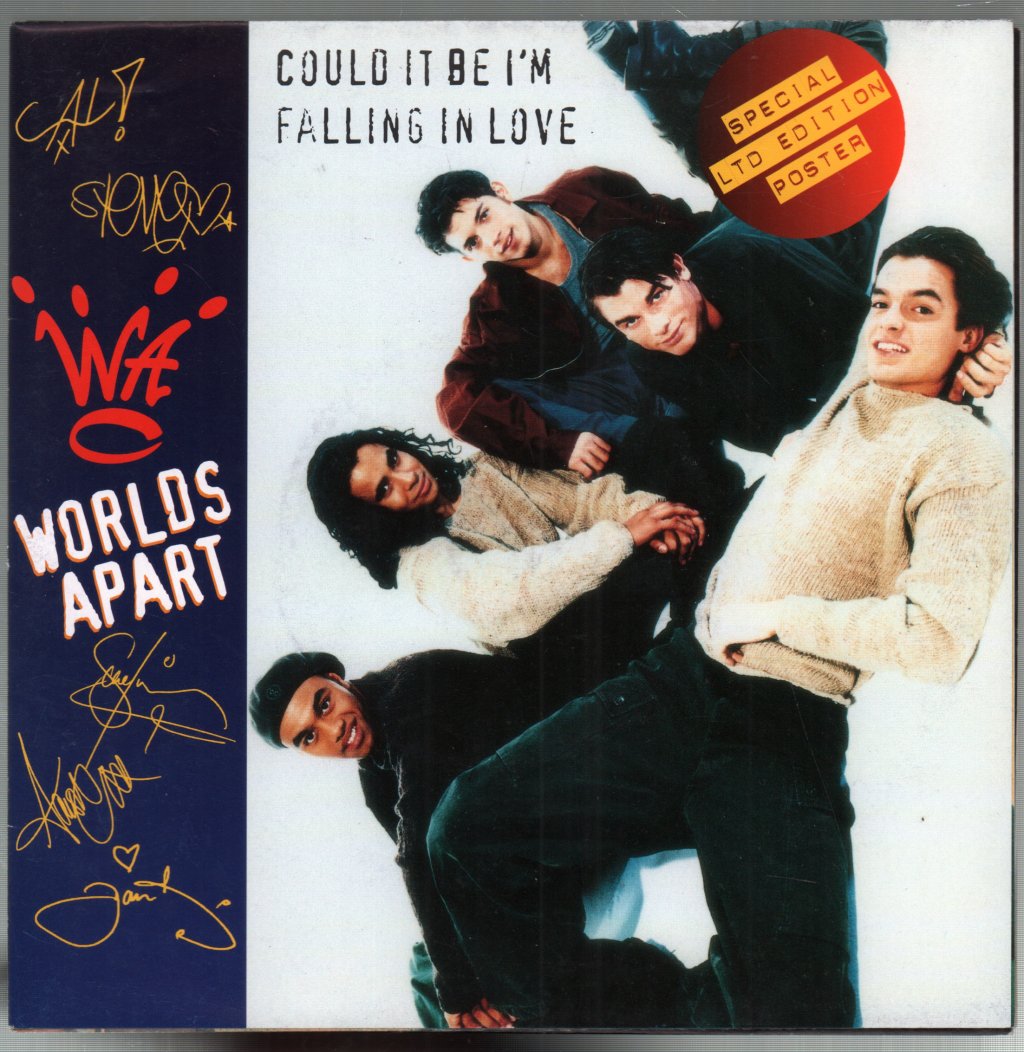 Worlds Apart (Boy Band) - Could It Be I'm Falling In Love - 7 Inch