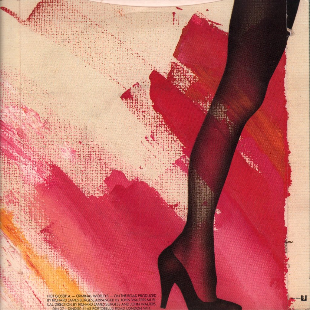 Hot Gossip - Criminal World - 7 Inch
