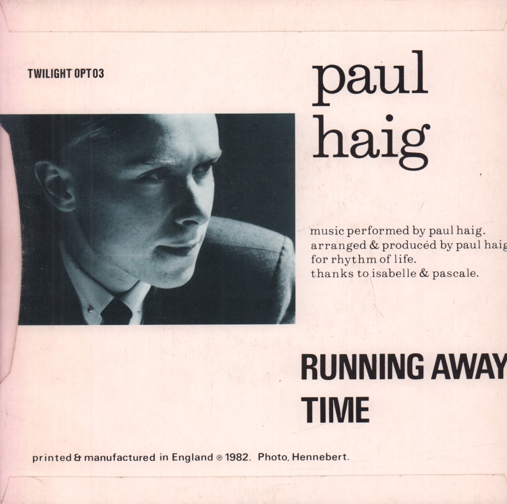 Paul Haig - Running Away - 7 Inch