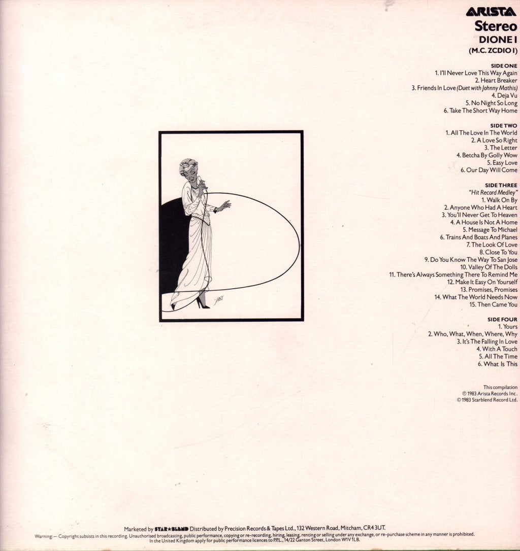 Dionne Warwick - Collection - Double Lp