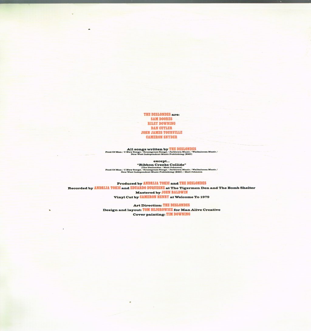 Deslondes - Hurry Home - Lp