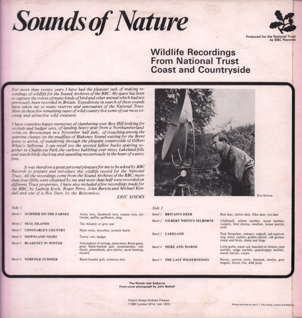 No Artist - Sounds Of Nature - Lp