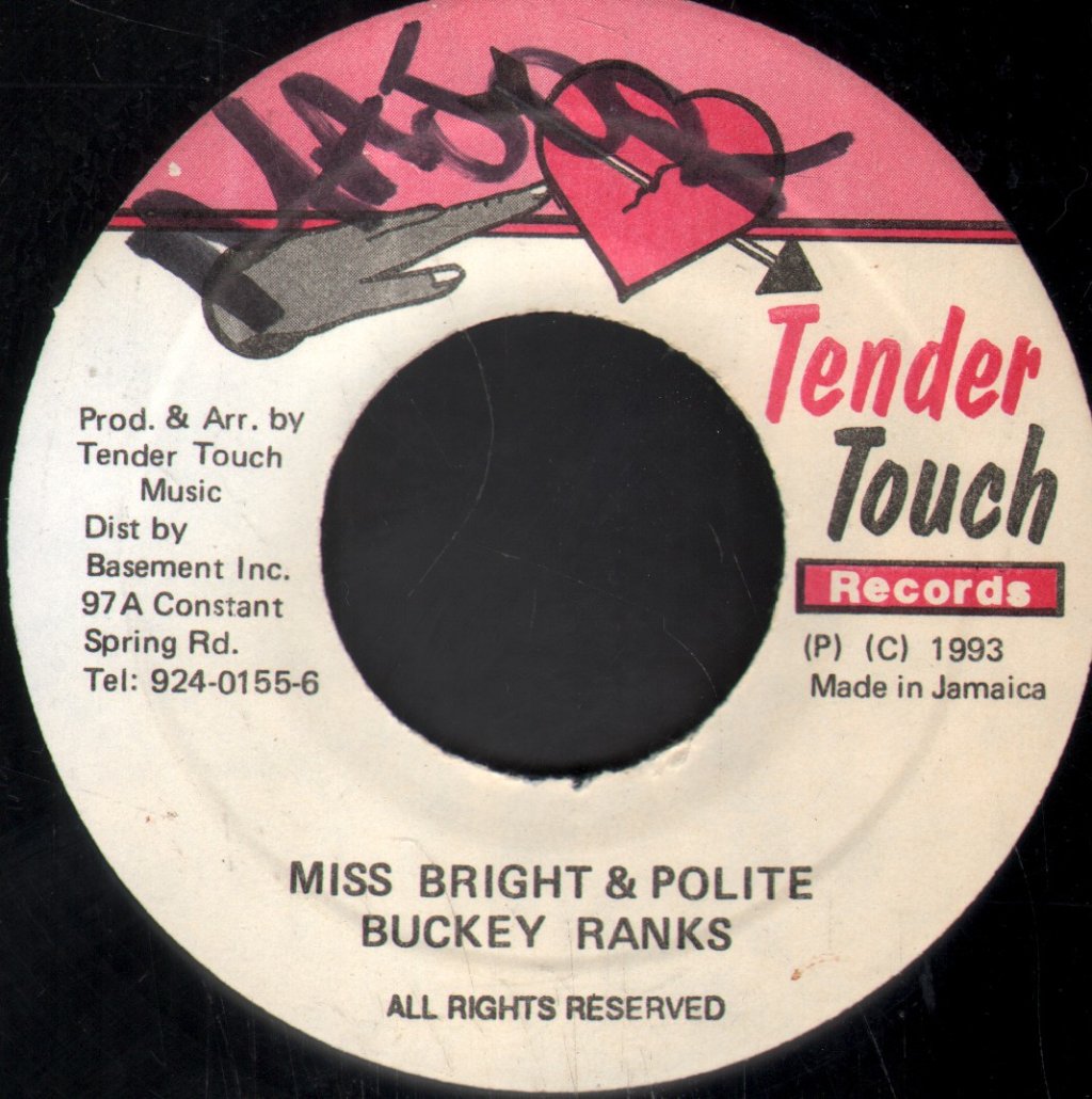 Buckey Ranks - Miss Bright & Polite - 7 Inch