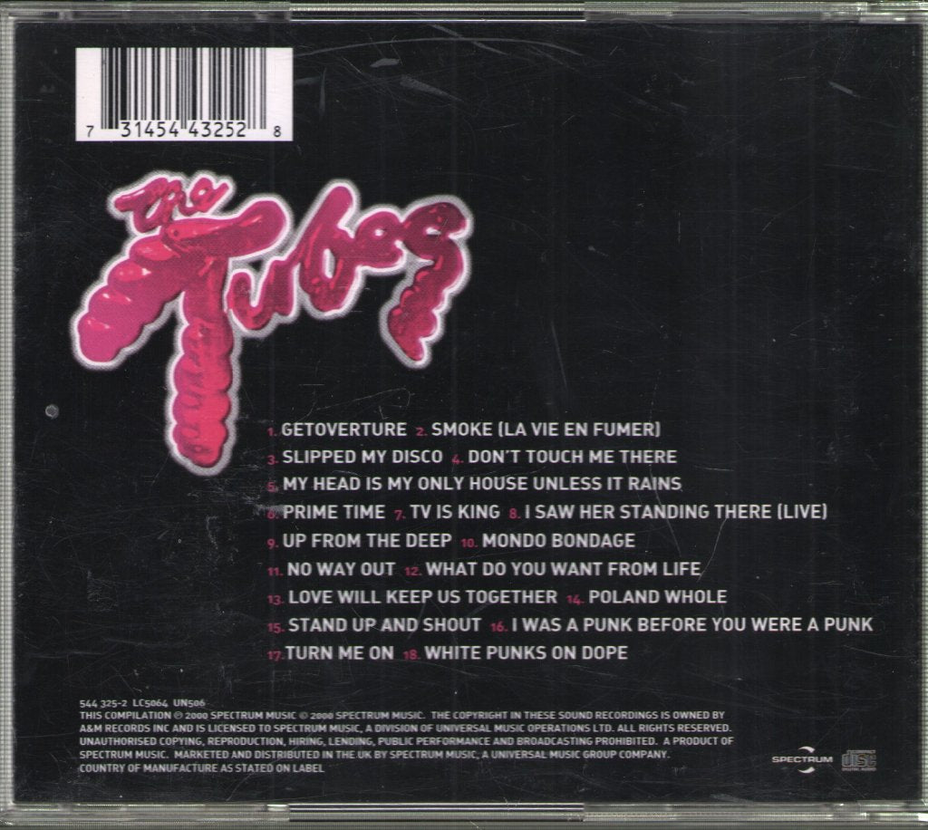 Tubes - White Punks On Dope - Cd