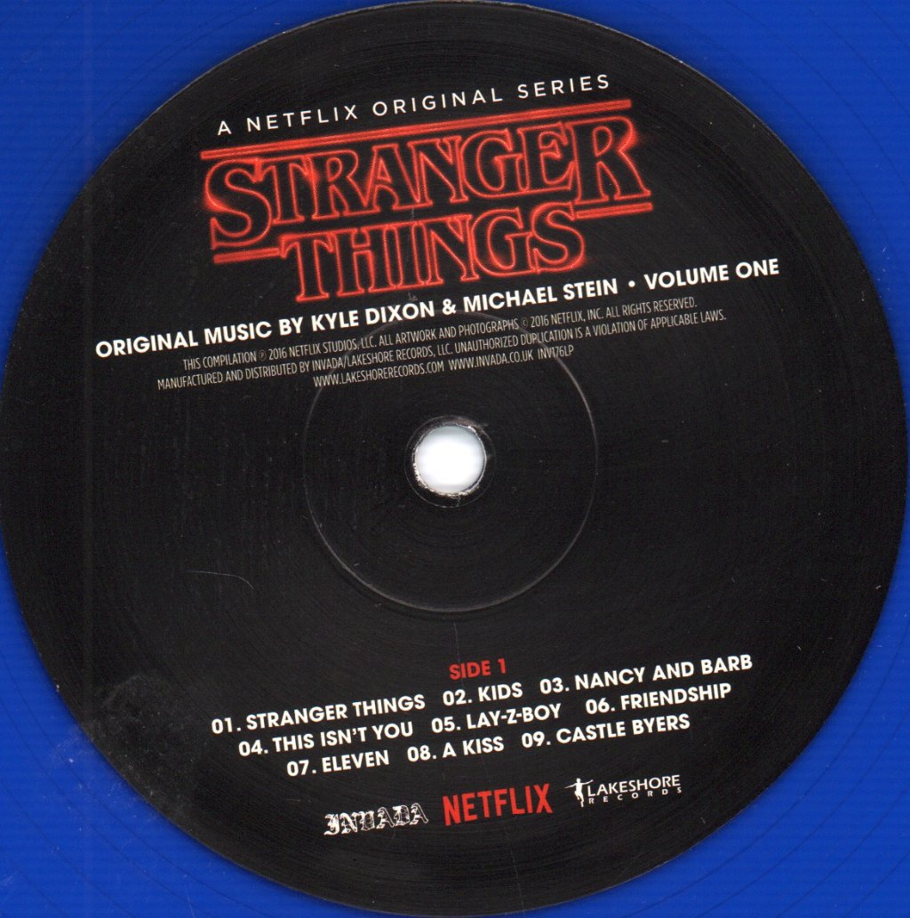 Kyle Dixon And Michael Stein - Stranger Things - Volume One - Lp