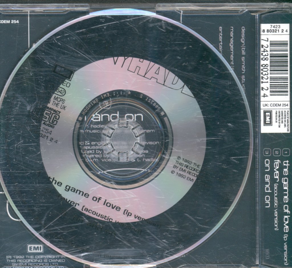 Tony Hadley - Game Of Love - Cd