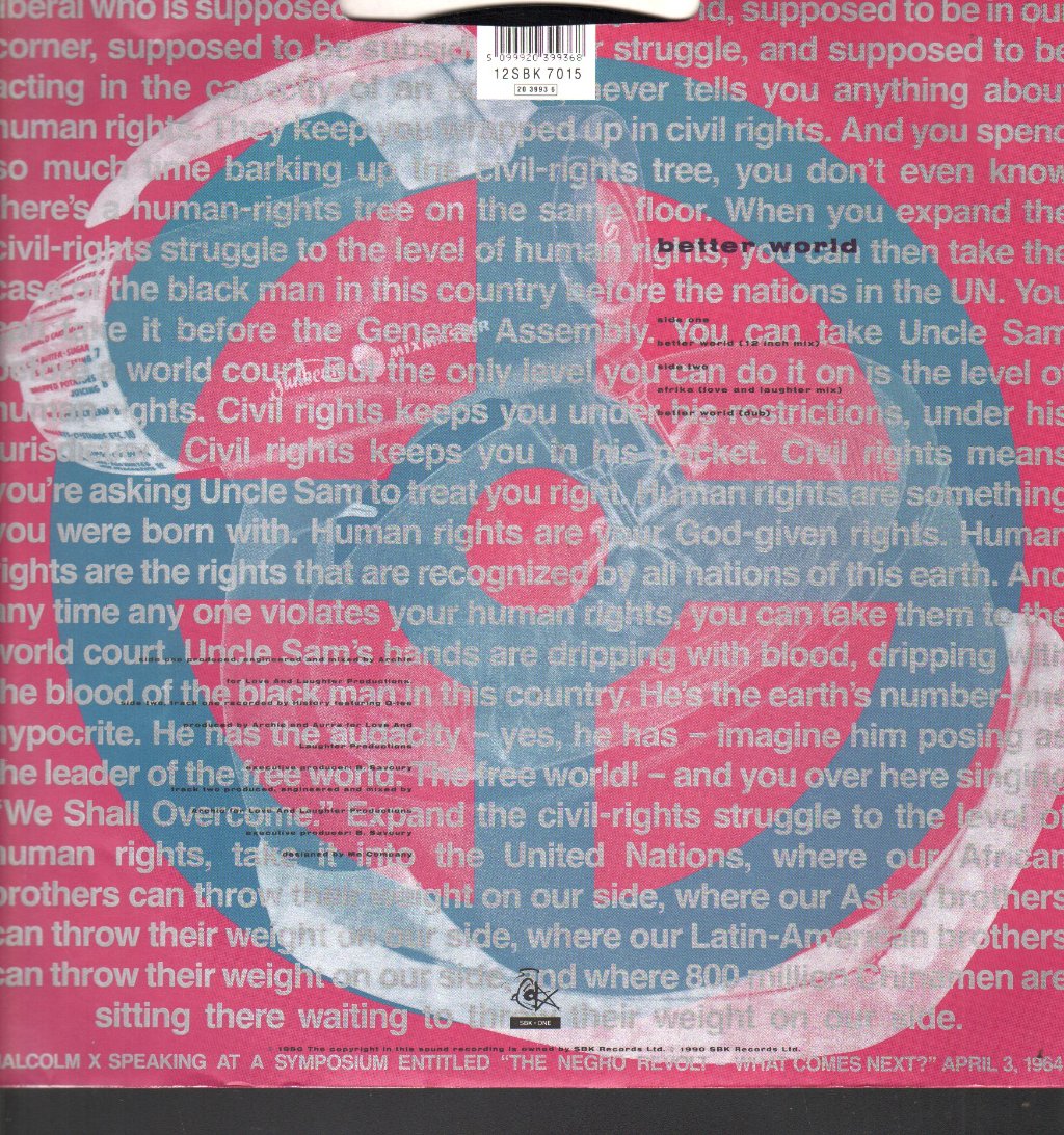 History Featuring Madelaine Jo - Better World - 12 Inch