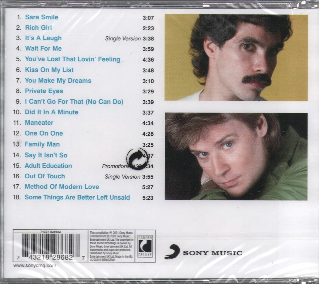Daryl Hall & John Oates - Very Best Of - Cd