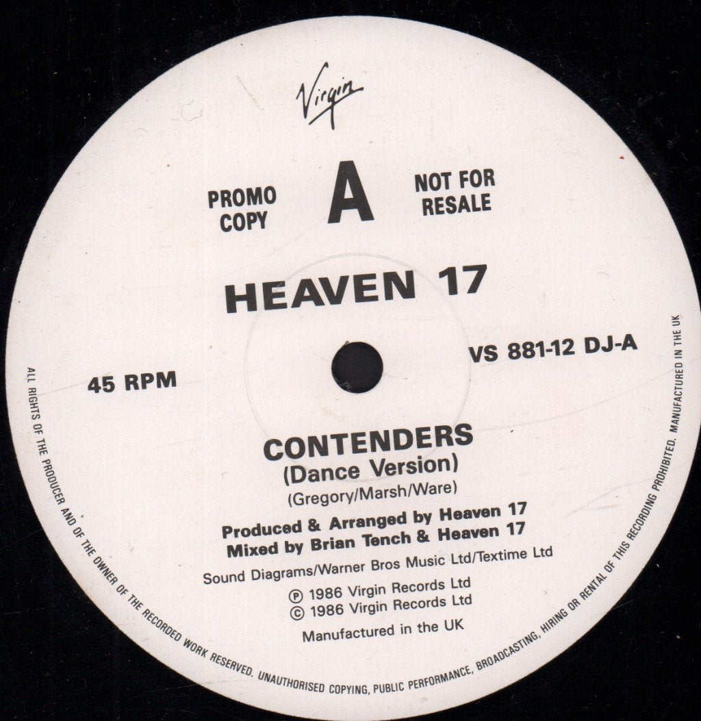 Heaven 17 - Contenders - 12 Inch