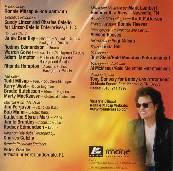 Ronnie Milsap - LIVE - Cd