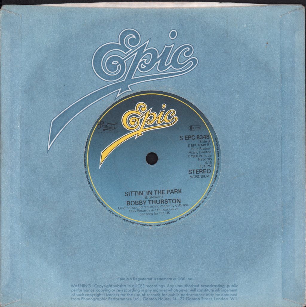 Bobby Thurston - Check Out The Groove - 7 Inch