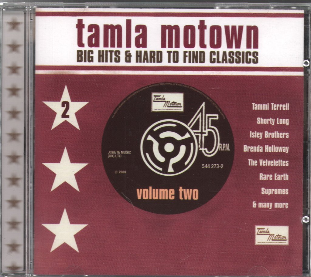 Various Artists - Tamla Motown: Big Hits & Hard To Find Classics, Vol. 2 - Cd