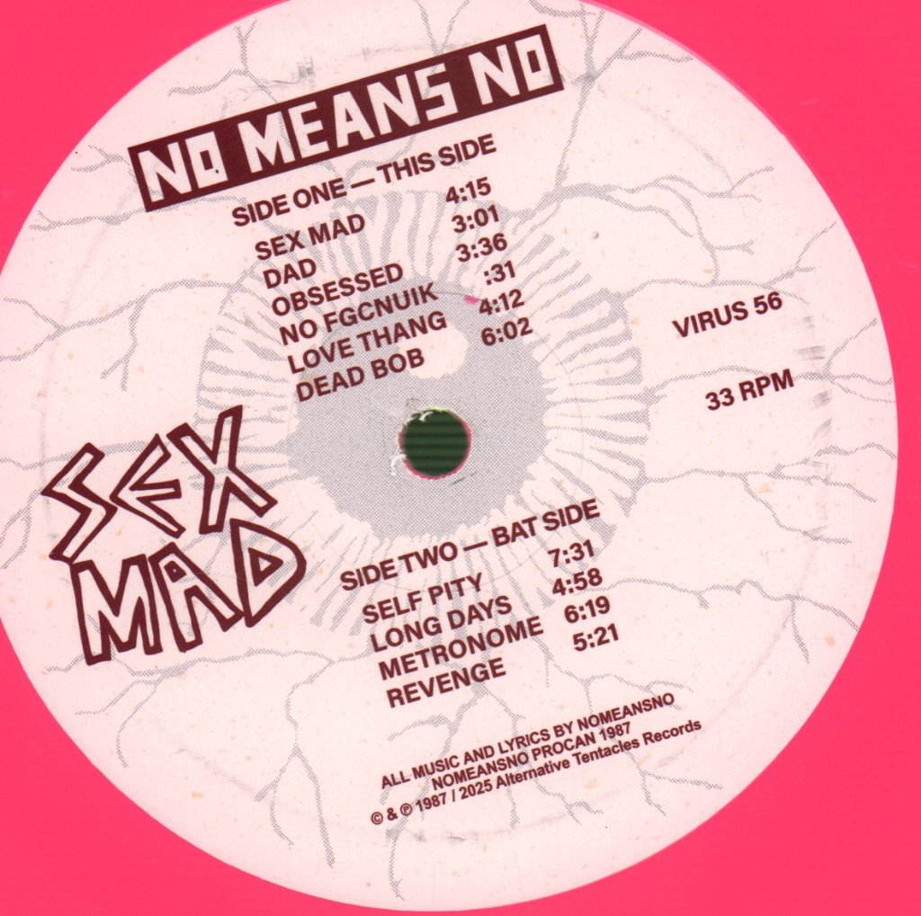 Nomeansno - Sex Mad - Lp