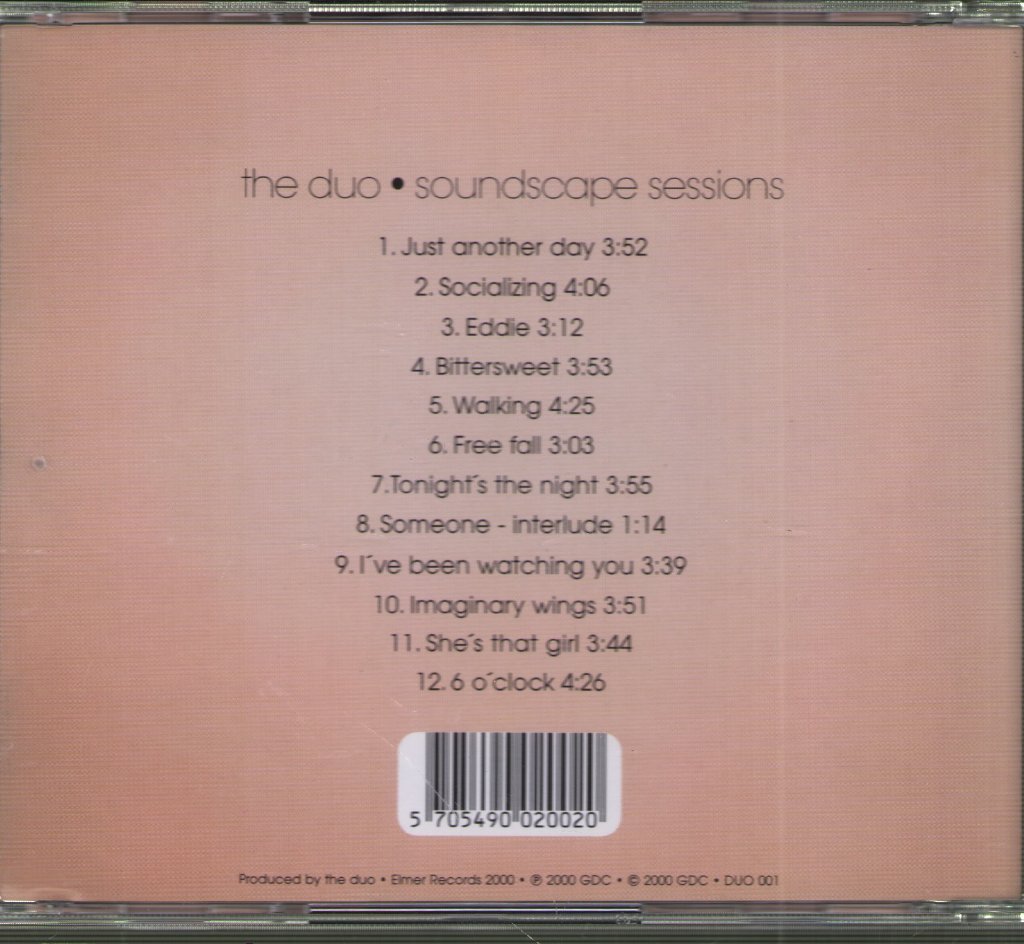 Duo - Soundscape Sessions - Cd