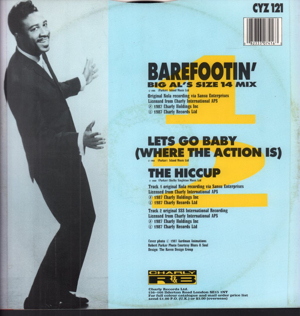 Robert Parker - Barefootin' - 12 Inch