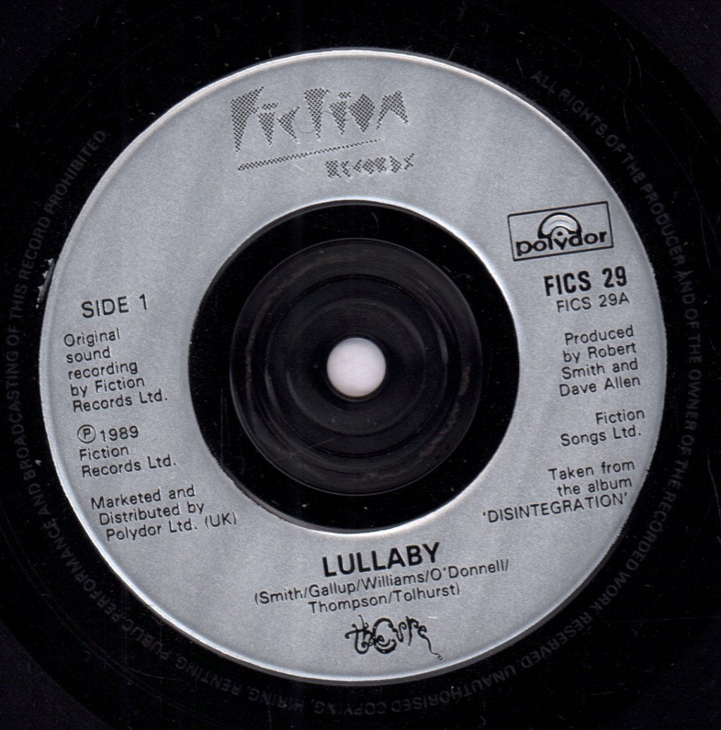 Cure - Lullaby - 7 Inch