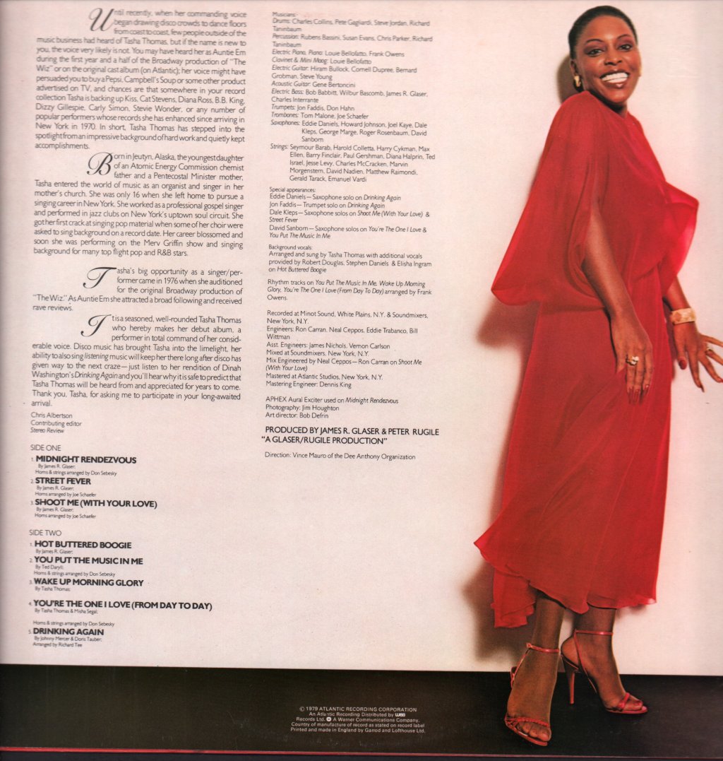 Tasha Thomas - Midnight Rendezvous - Lp