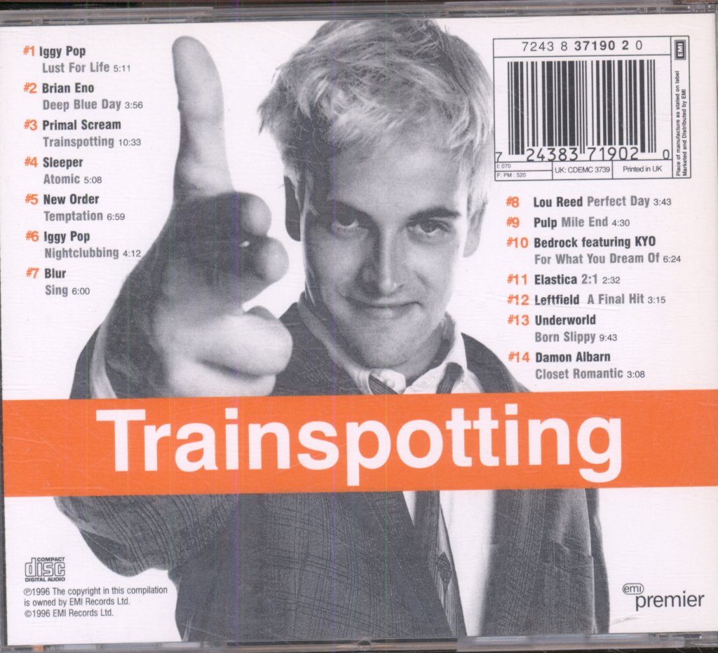 Various Artists - Trainspotting (Music From The Motion Picture) - Cd