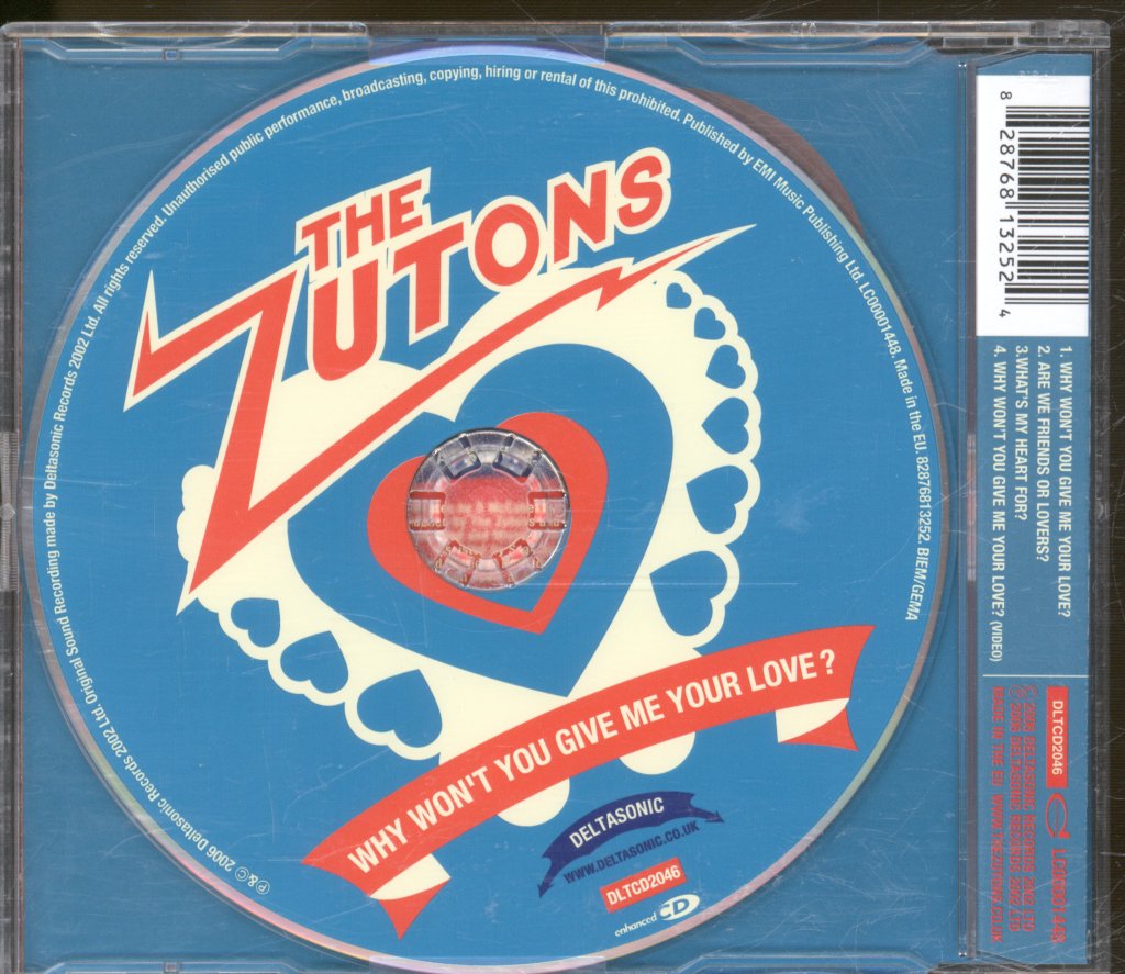 Zutons - Why Won't You Give Me Your Love? - Cd