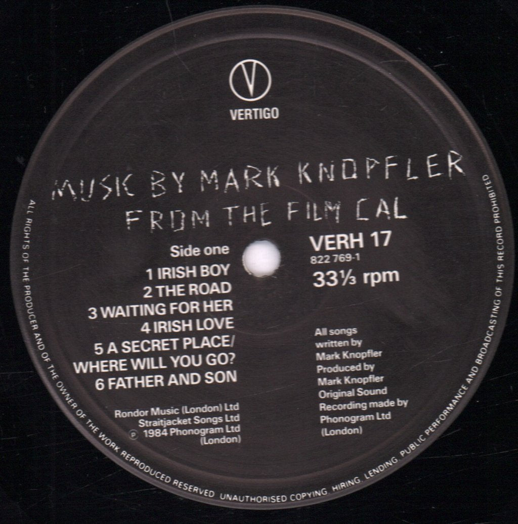 Mark Knopfler - Cal - Lp