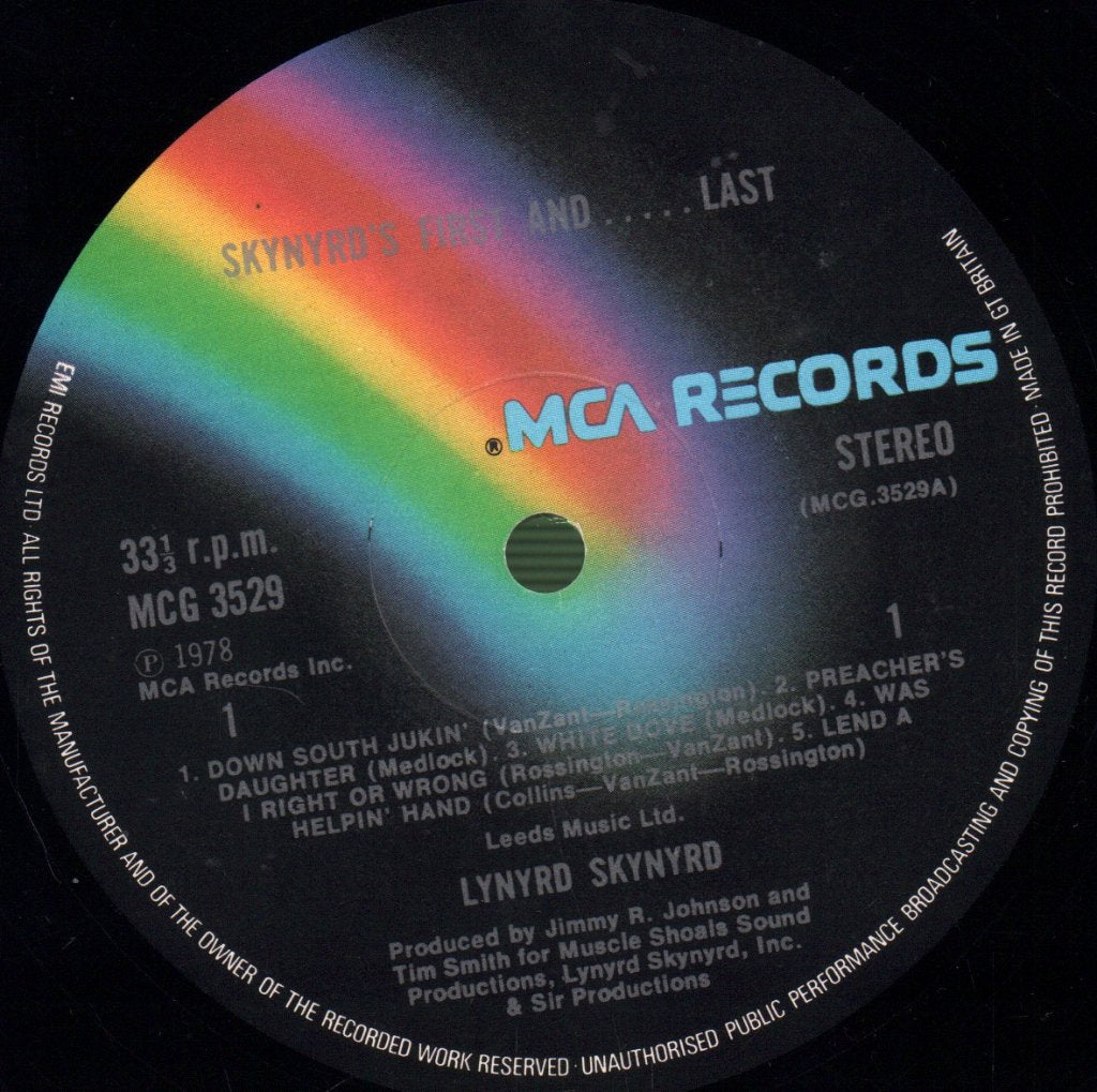 Lynyrd Skynyrd - Skynyrd's First And... Last - Lp