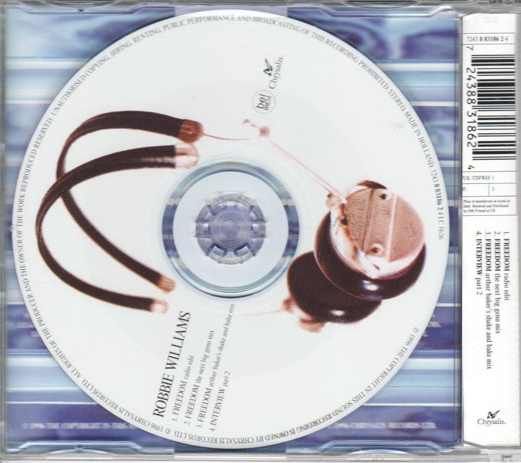 Robbie Williams - Freedom - Cd