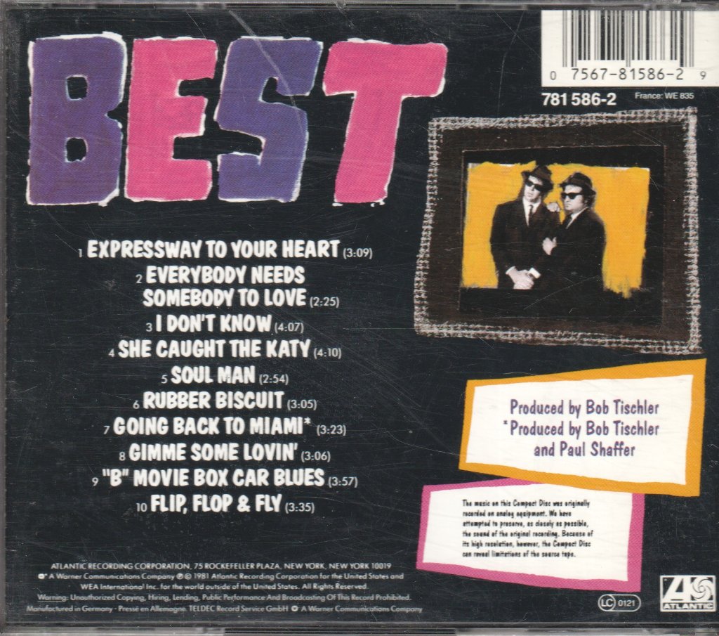 Blues Brothers - Best Of The - Cd