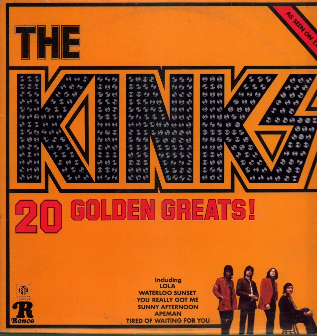 Kinks - 20 Golden Greats - Lp
