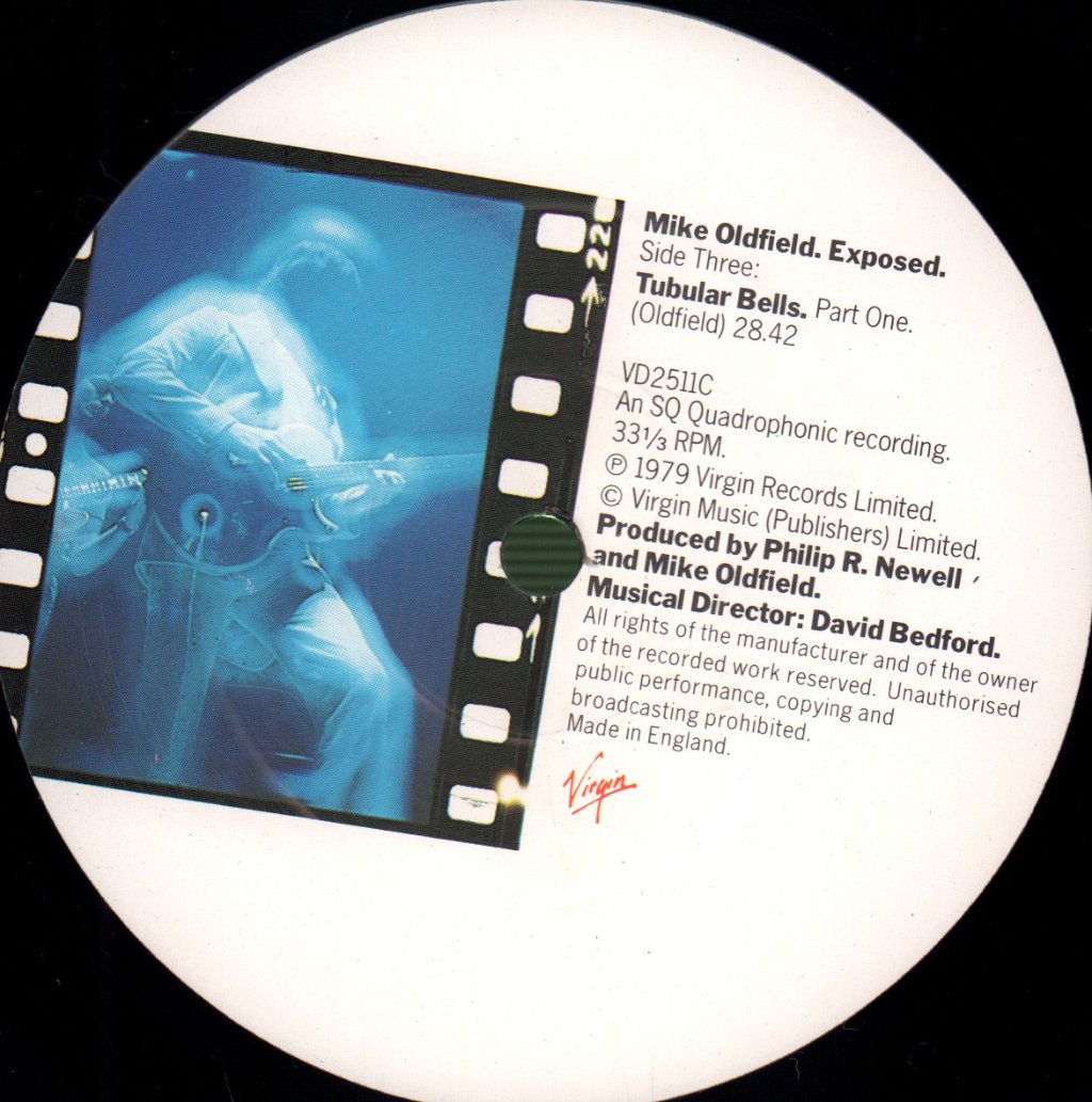 Mike Oldfield - Exposed - Double Lp