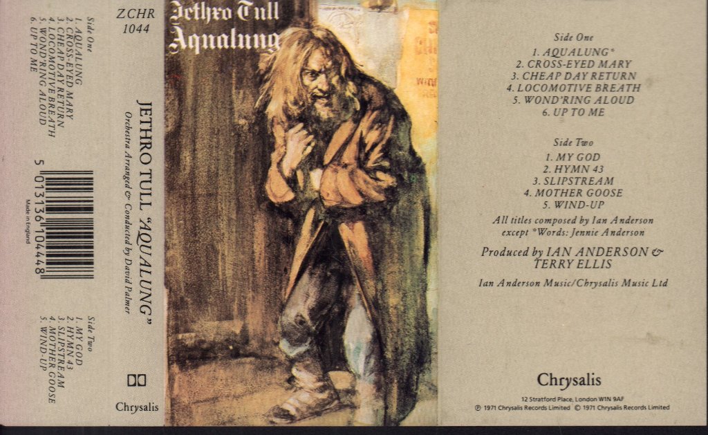 Jethro Tull - Aqualung - Cassette