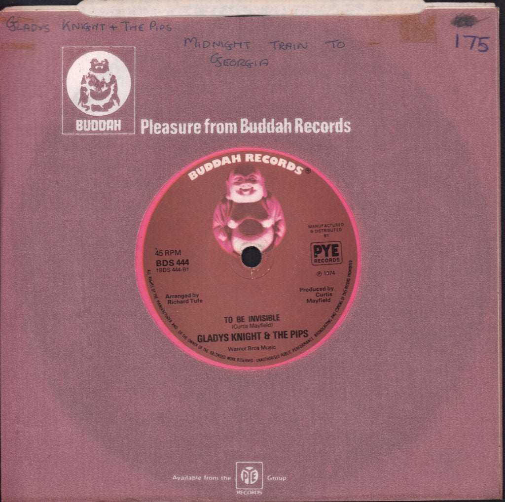 Gladys Knight And The Pips - Midnight Train To Georgia - 7 Inch