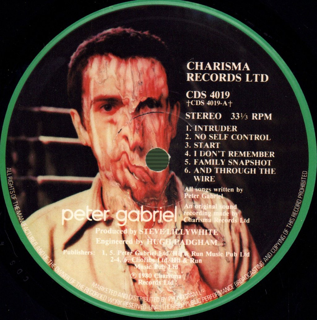 Peter Gabriel - Peter Gabriel - Lp