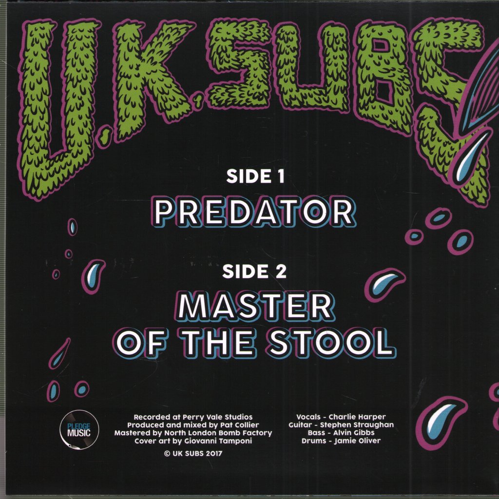 UK Subs - Predator - 7 Inch