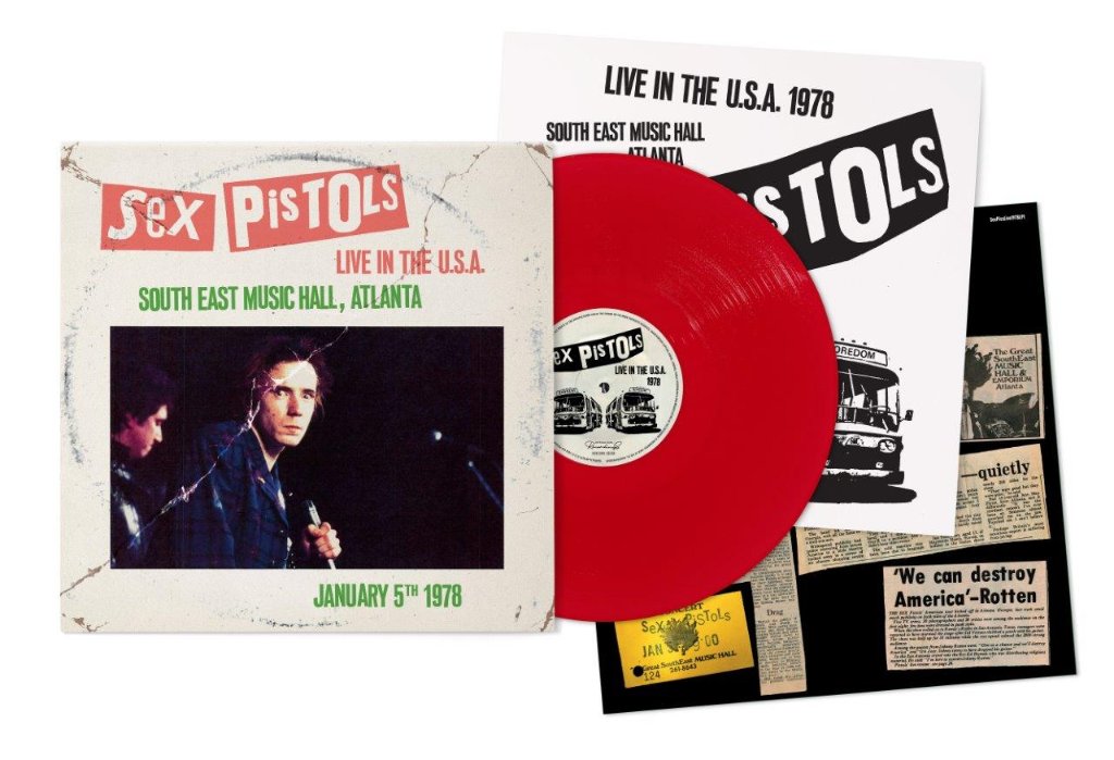 Sex Pistols - Live In The U.S.A 1978 – Atlanta - Lp