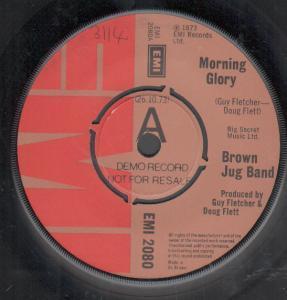 Brown Jug Band - Morning Glory - 7 Inch