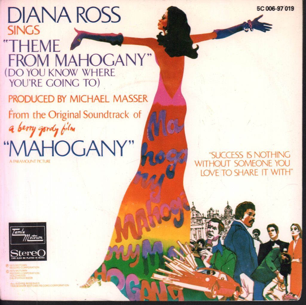 Diana Ross - Theme From Mahogany - 7 Inch