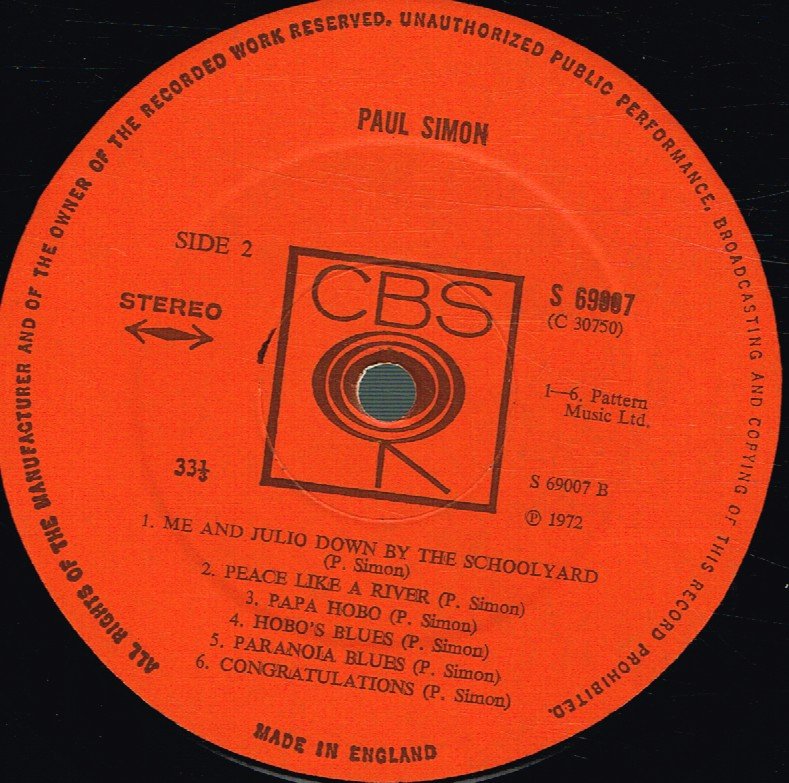 Paul Simon - Paul Simon - Lp