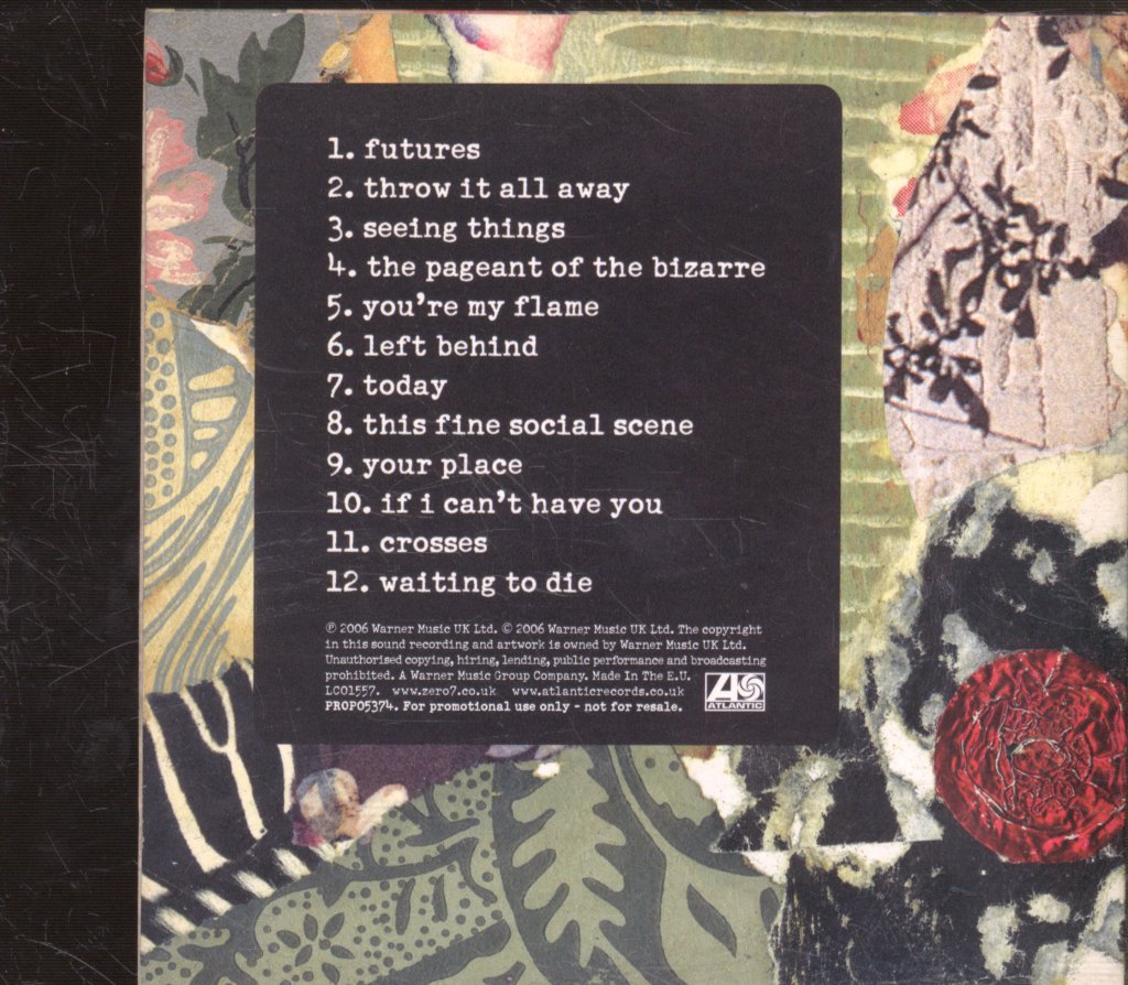 Zero 7 - Garden - Cd