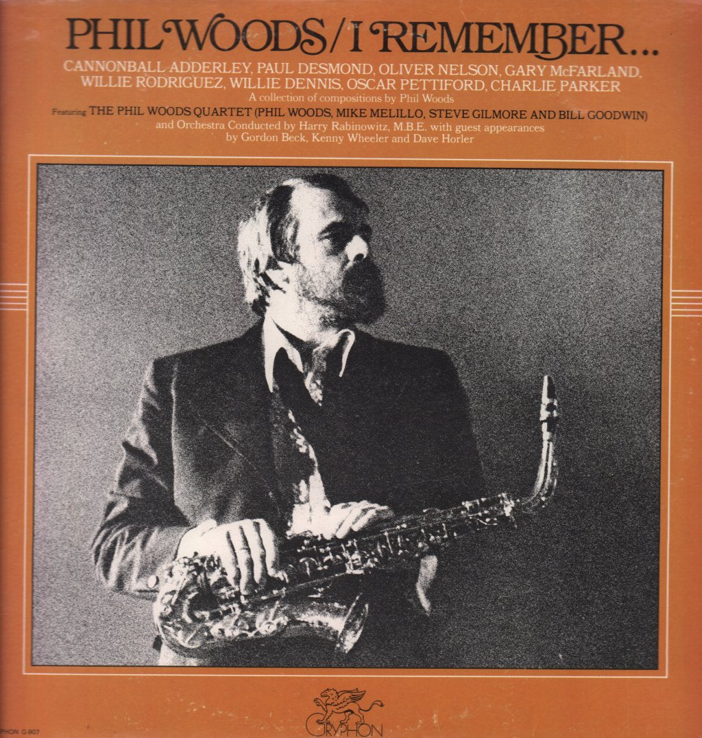 Phil Woods - I Remember - Lp