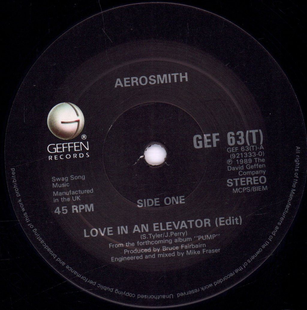 Aerosmith - Love In An Elevator - 12 Inch