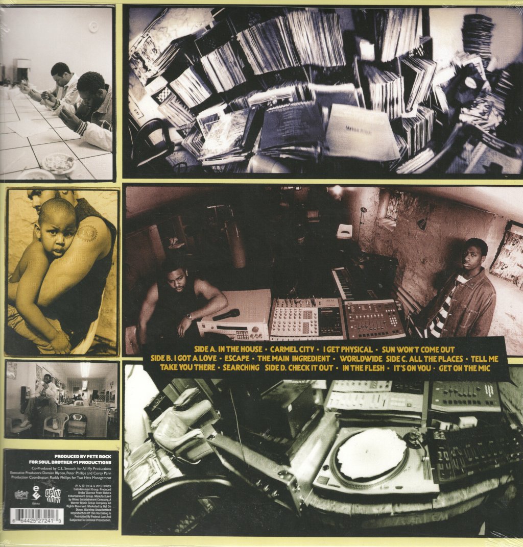 Pete Rock & C.L. Smooth - Main Ingredient - Double Lp