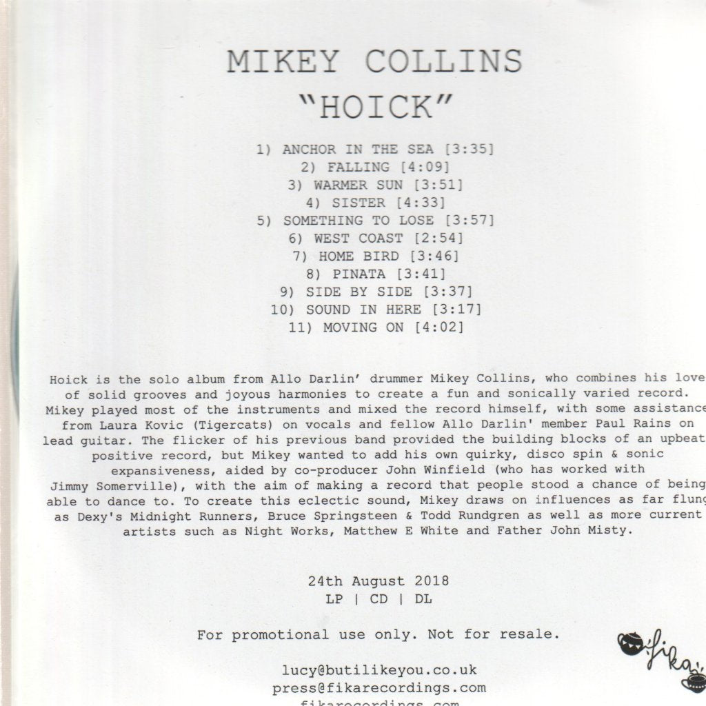 Mikey Collins - Hoick - Cdr