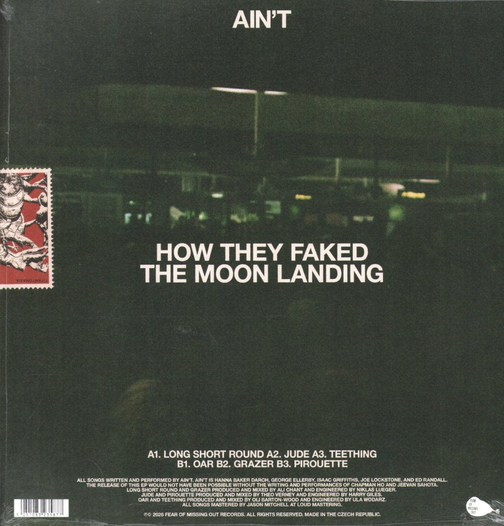 Ain't - How They Faked The Moon Landing EP (Dinked Early Doors Edition #09) - Lp