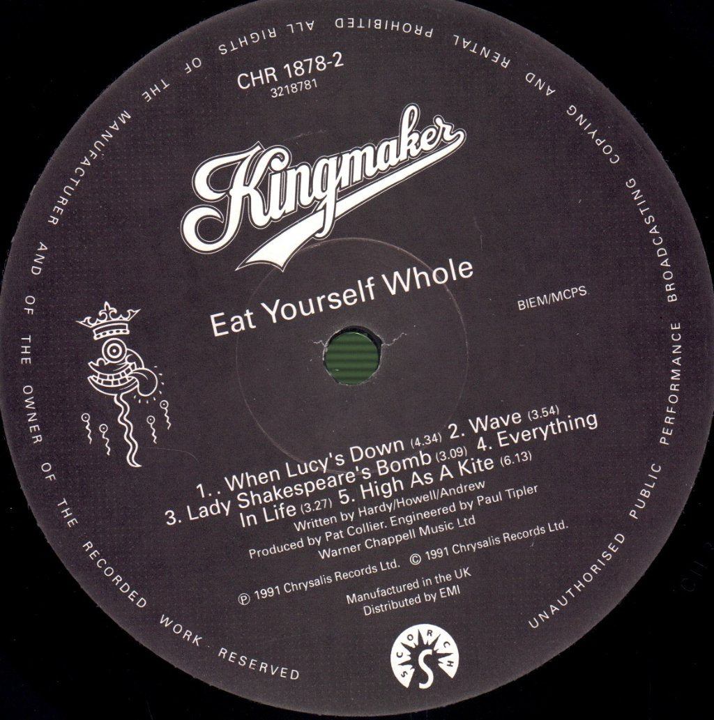 Kingmaker - Eat Yourself Whole - Lp