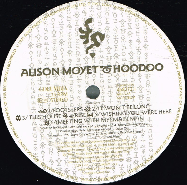 Alison Moyet - Hoodoo - Lp