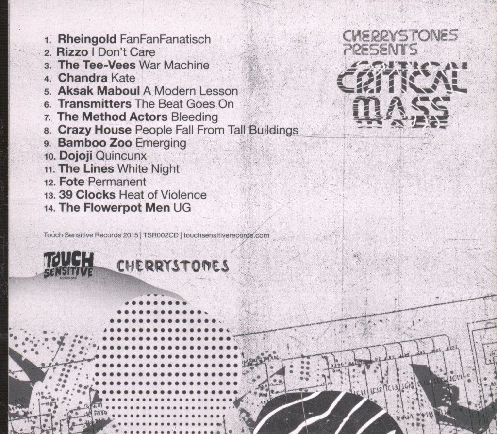 Various Artists - Cherrystones presents Critical Mass (Splinters From The Worldwide New-Wave, Post-Punk And Industrial Underground 1978 - 1984) - Cd