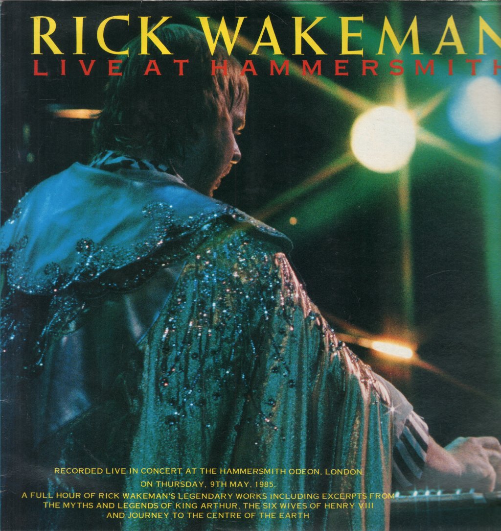 Rick Wakeman - Live At Hammersmith - Lp