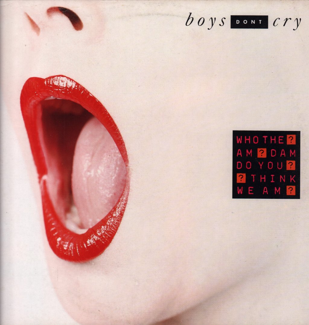 Boys Don't Cry - Who The Am Dam Do You Think We Am - Lp