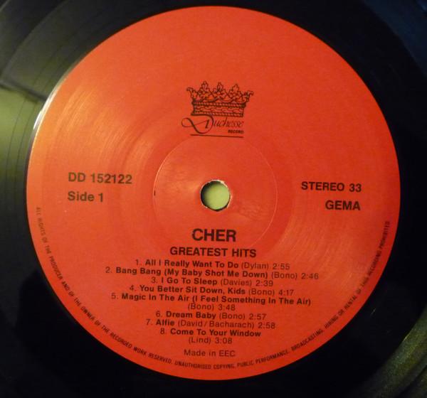 Cher - Greatest Hits - Lp